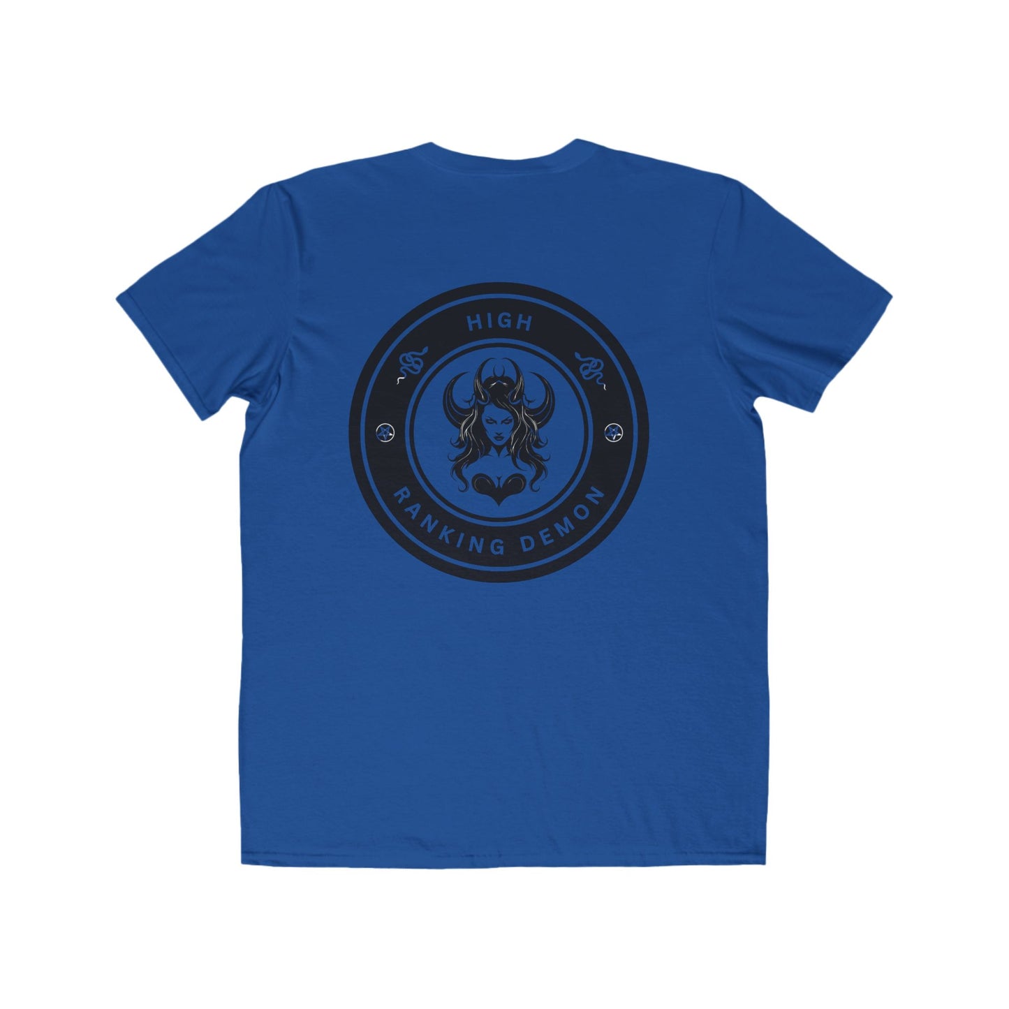 Men's High Ranking Demon Design, Casual Wear, Unique Gift for Geek Culture, Trendy Outfit, Statement Shirt