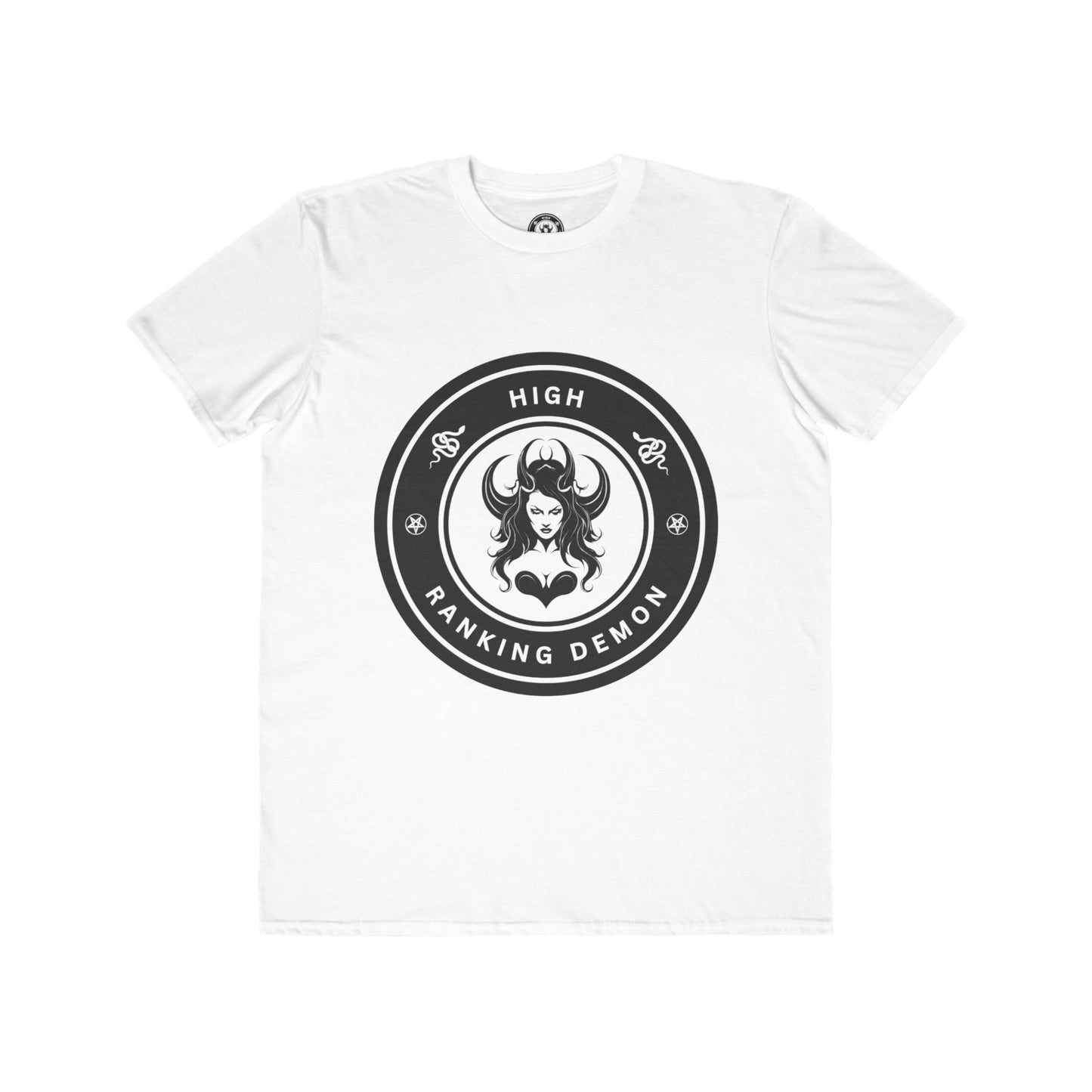 Men's High Ranking Demon Design, Casual Wear, Unique Gift for Geek Culture, Trendy Outfit, Statement Shirt