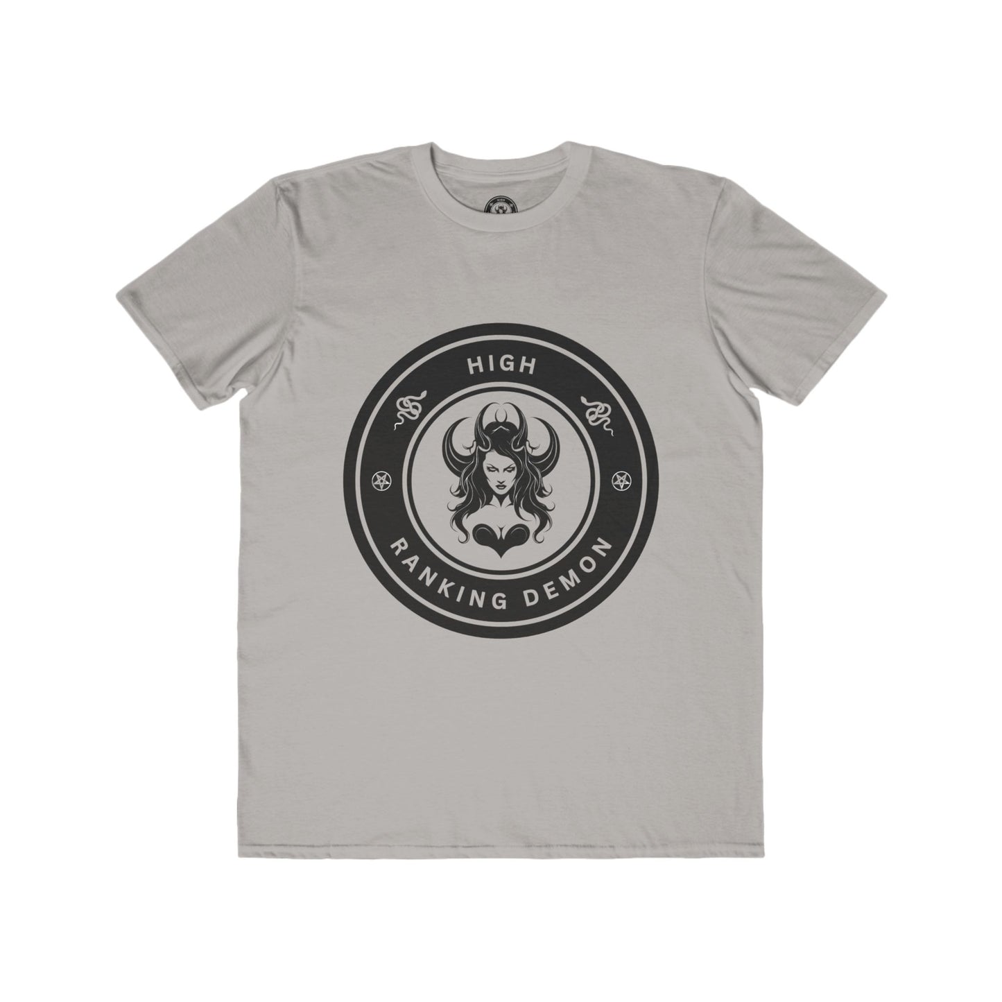 Men's High Ranking Demon Design, Casual Wear, Unique Gift for Geek Culture, Trendy Outfit, Statement Shirt