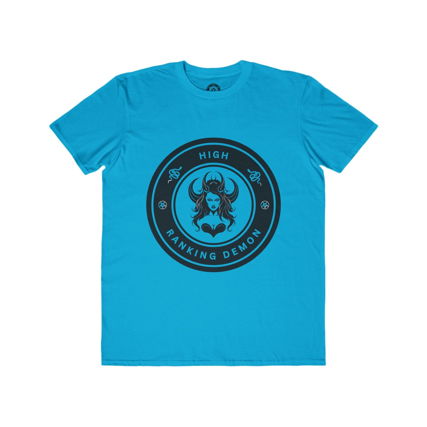 Men's High Ranking Demon Design, Casual Wear, Unique Gift for Geek Culture, Trendy Outfit, Statement Shirt