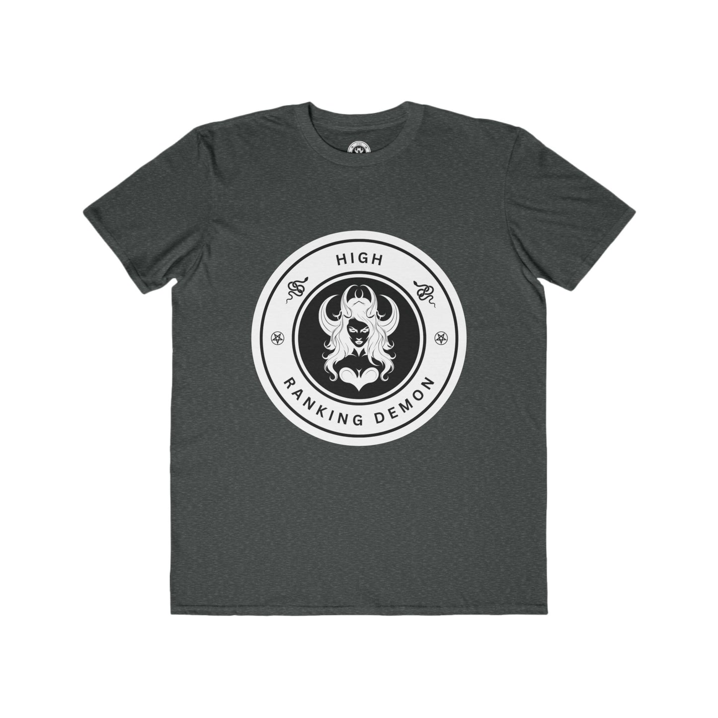 Men's High Ranking Demon Design, Casual Wear, Unique Gift for Geek Culture, Trendy Outfit, Statement Shirt