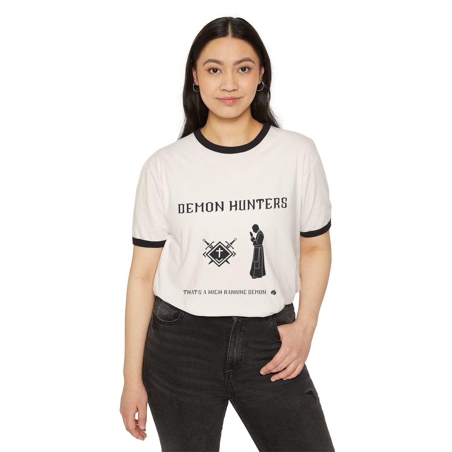 Demon Hunters Ringer T-Shirt