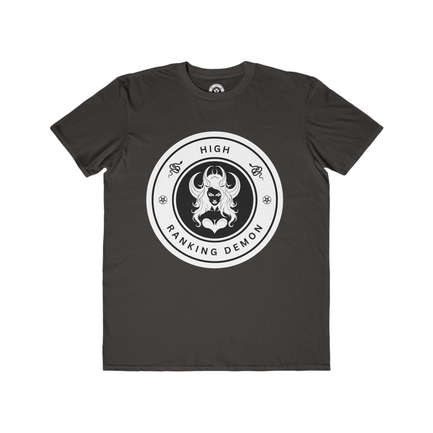 Men's High Ranking Demon Design, Casual Wear, Unique Gift for Geek Culture, Trendy Outfit, Statement Shirt