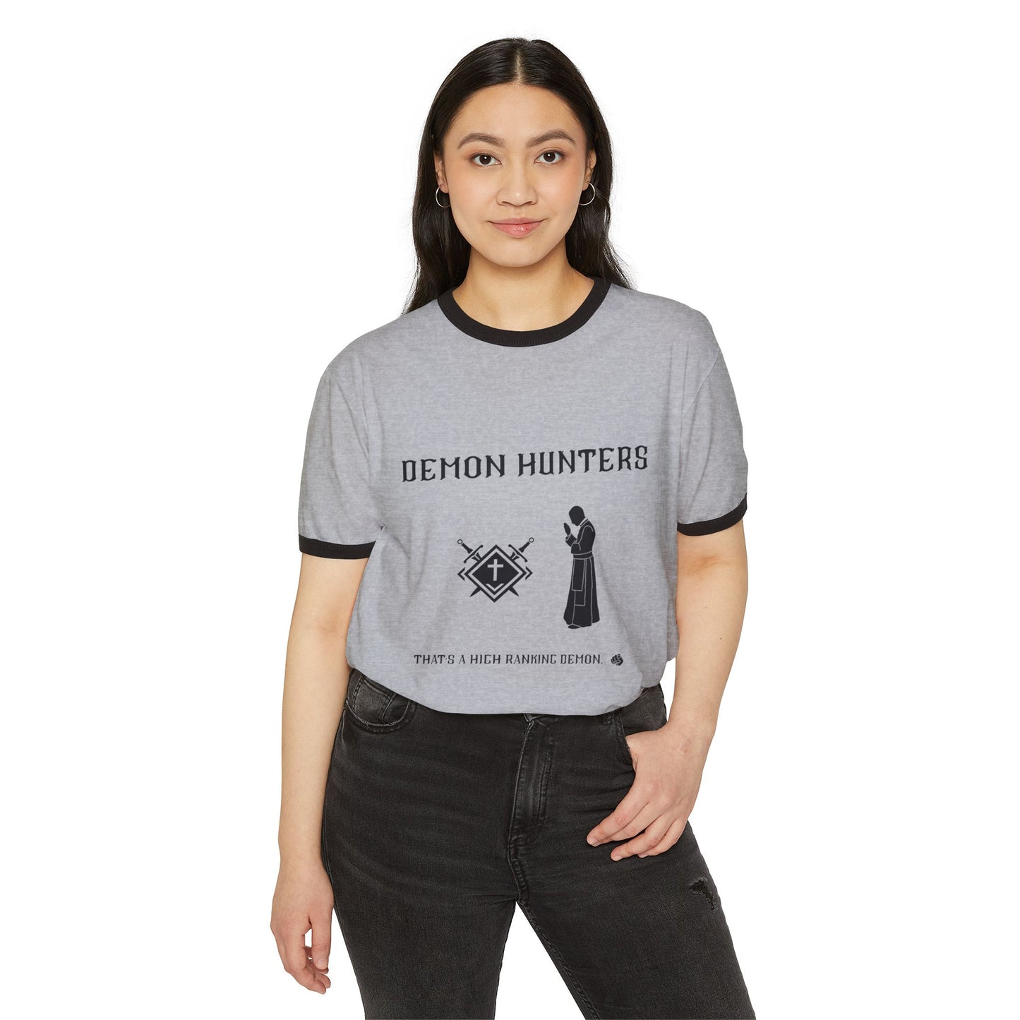 Demon Hunters Ringer T-Shirt