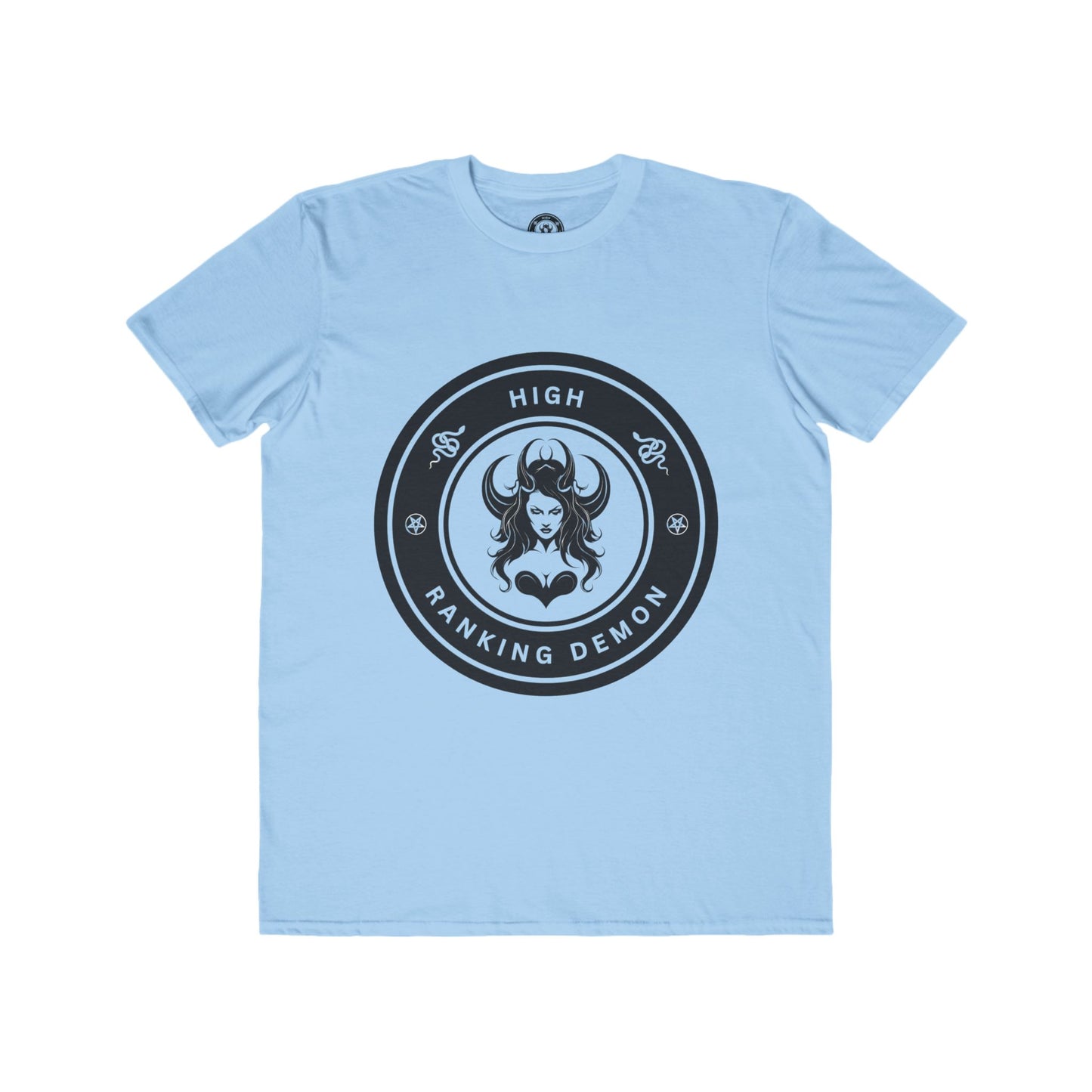 Men's High Ranking Demon Design, Casual Wear, Unique Gift for Geek Culture, Trendy Outfit, Statement Shirt