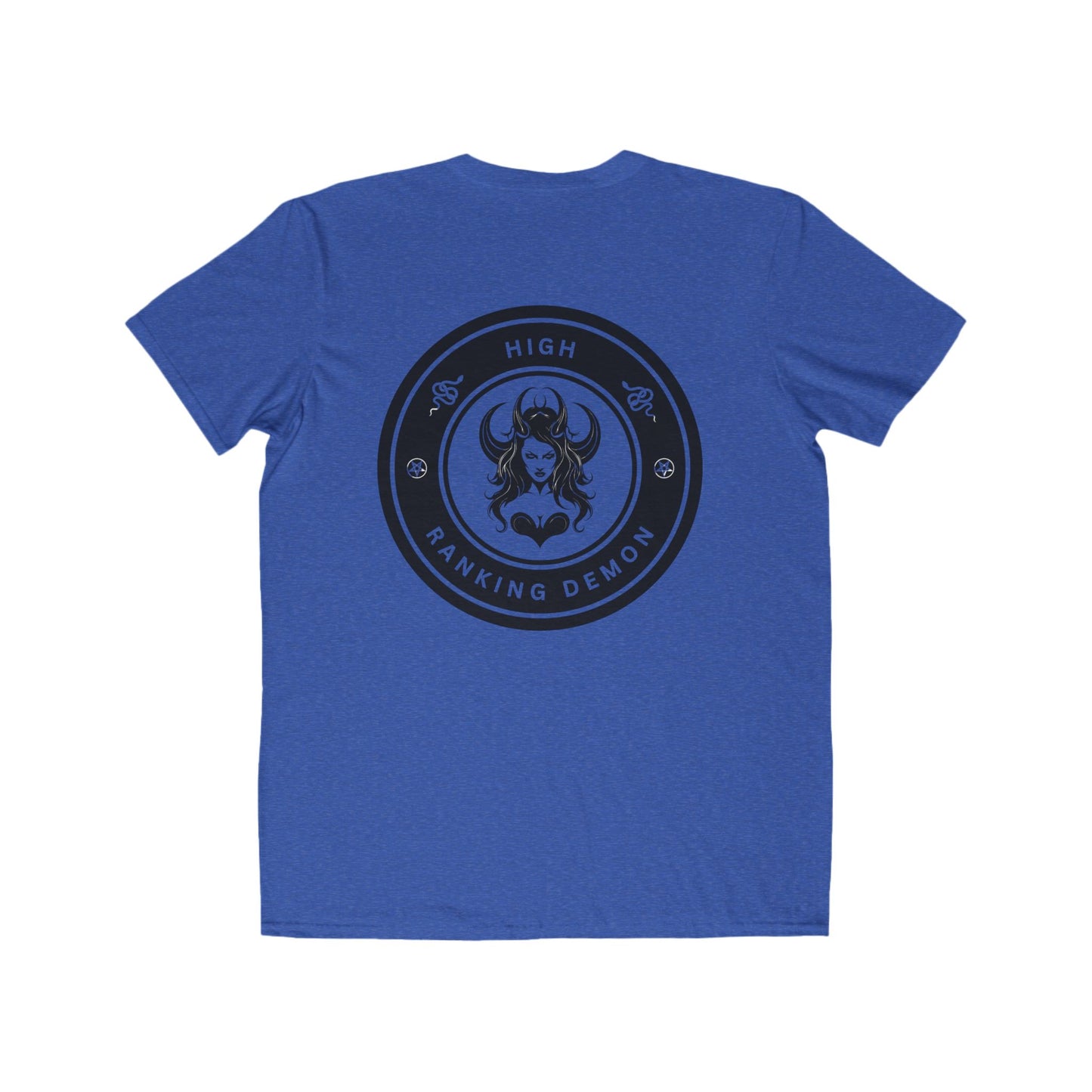 Men's High Ranking Demon Design, Casual Wear, Unique Gift for Geek Culture, Trendy Outfit, Statement Shirt