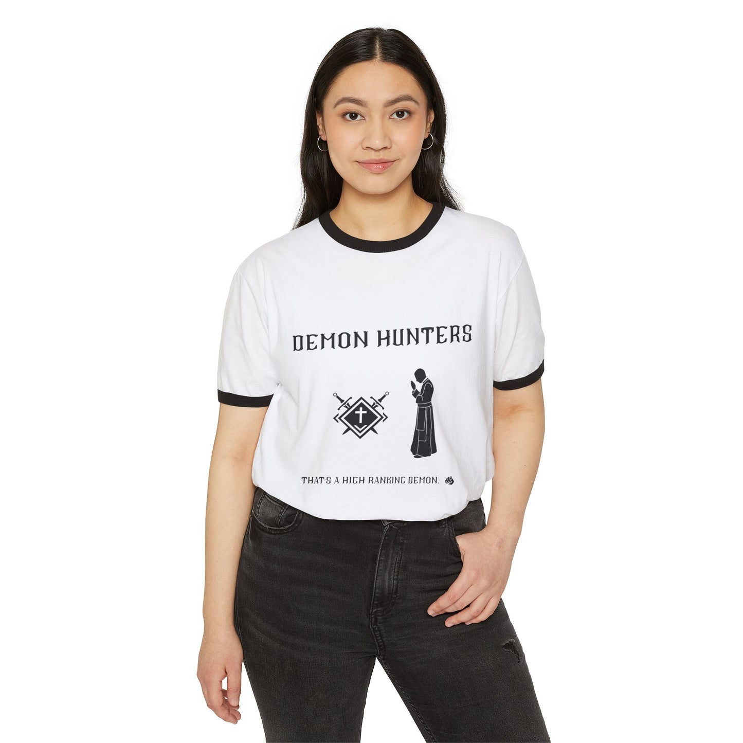 Demon Hunters Ringer T-Shirt