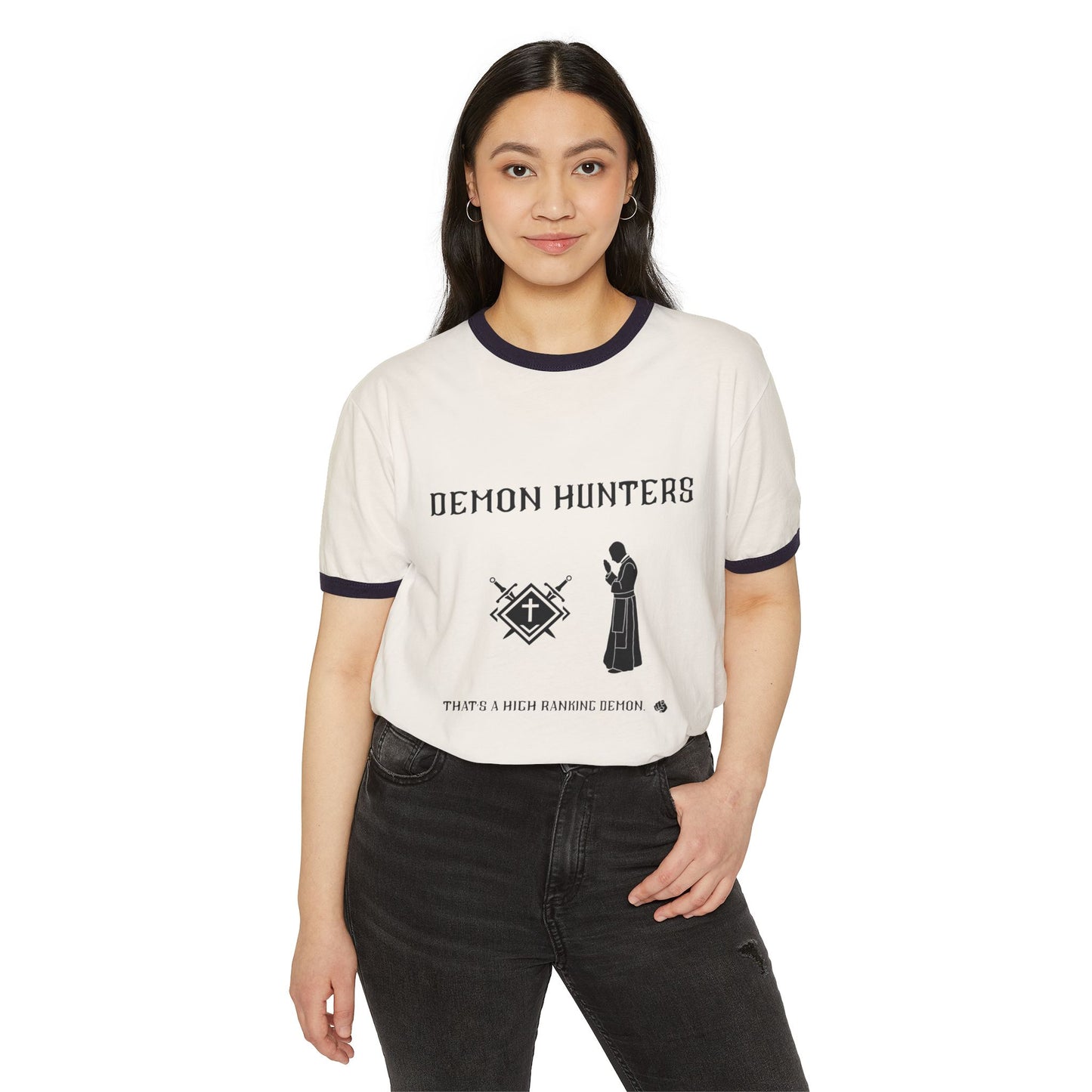 Demon Hunters Ringer T-Shirt