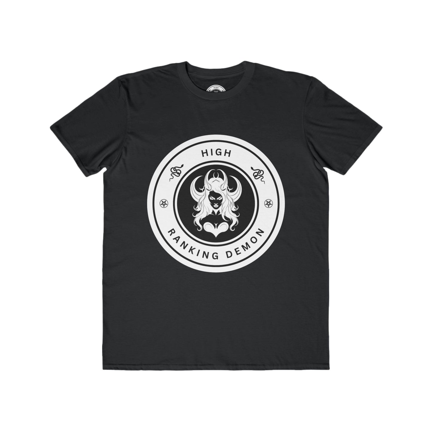 Men's High Ranking Demon Design, Casual Wear, Unique Gift for Geek Culture, Trendy Outfit, Statement Shirt