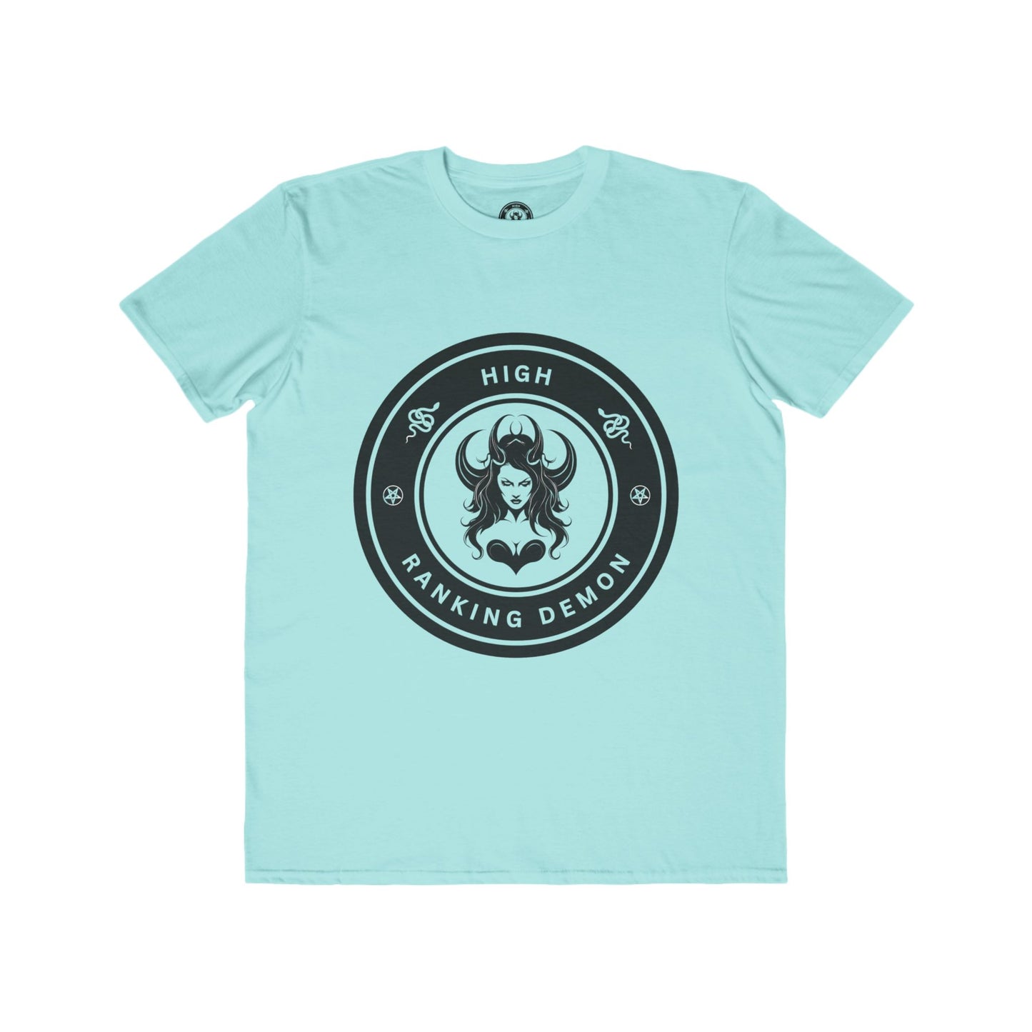 Men's High Ranking Demon Design, Casual Wear, Unique Gift for Geek Culture, Trendy Outfit, Statement Shirt