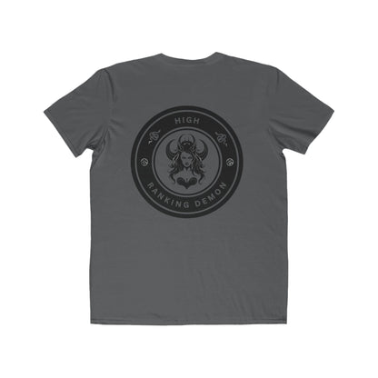 Men's High Ranking Demon Design, Casual Wear, Unique Gift for Geek Culture, Trendy Outfit, Statement Shirt