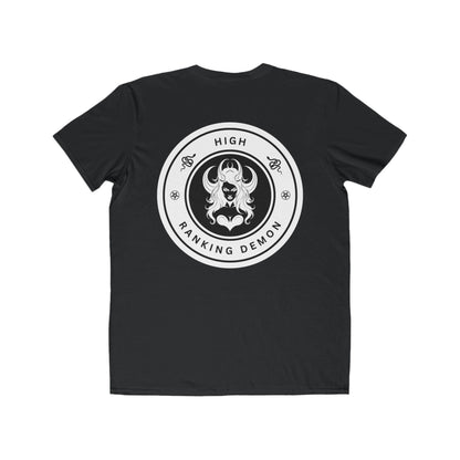 Men's High Ranking Demon Design, Casual Wear, Unique Gift for Geek Culture, Trendy Outfit, Statement Shirt