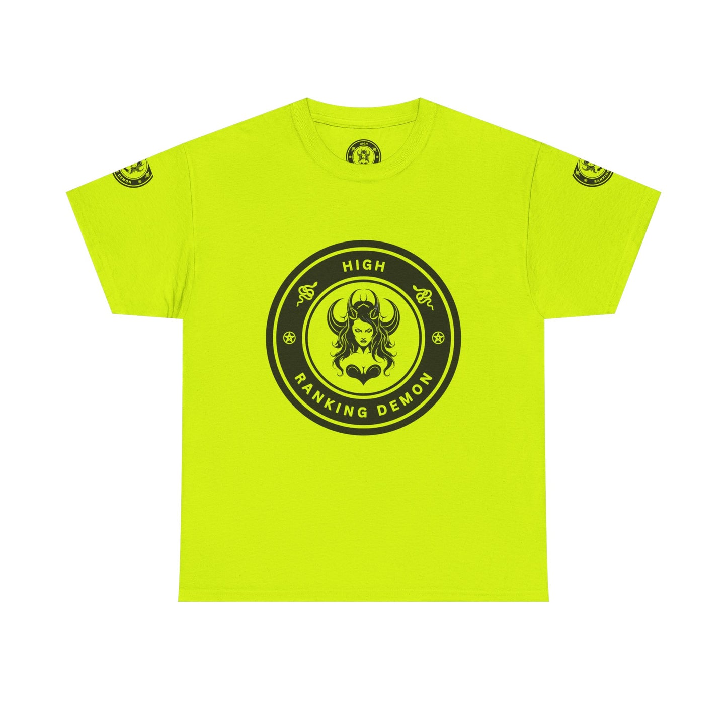 Multi Logo High Ranking Demon Tshirt