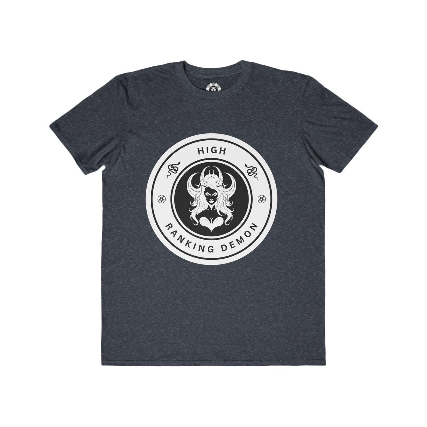 Men's High Ranking Demon Design, Casual Wear, Unique Gift for Geek Culture, Trendy Outfit, Statement Shirt