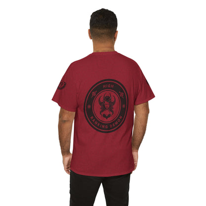 Multi Logo High Ranking Demon Tshirt