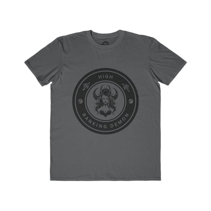 Men's High Ranking Demon Design, Casual Wear, Unique Gift for Geek Culture, Trendy Outfit, Statement Shirt