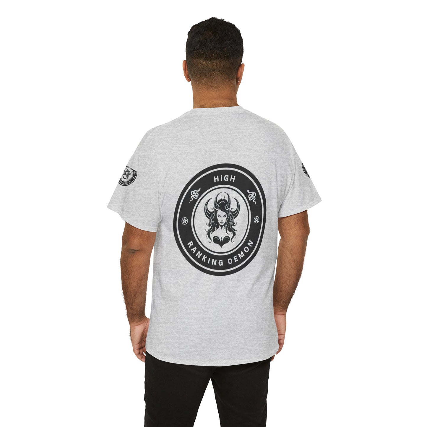 Multi Logo High Ranking Demon Tshirt