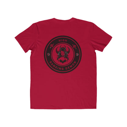 Men's High Ranking Demon Design, Casual Wear, Unique Gift for Geek Culture, Trendy Outfit, Statement Shirt