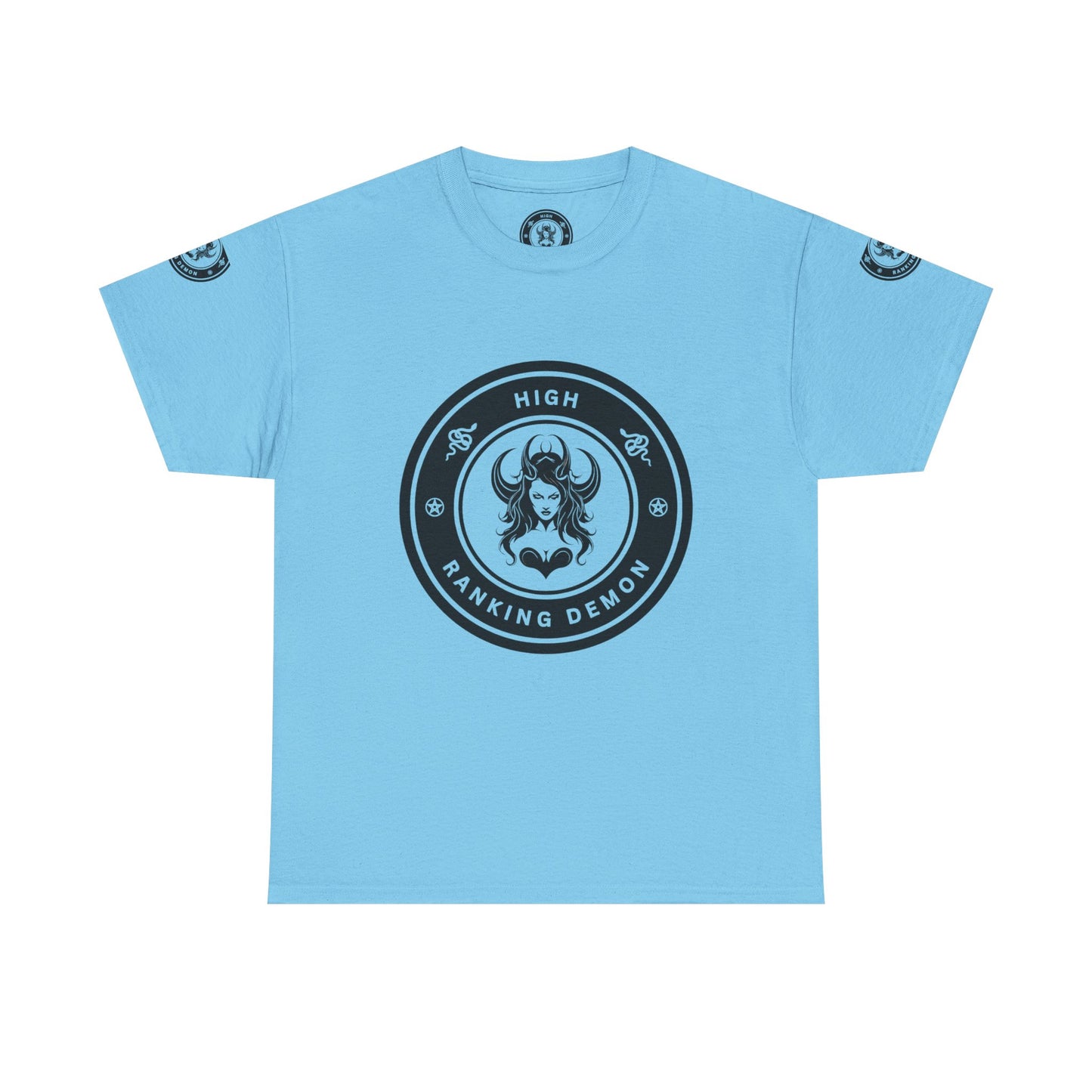 Multi Logo High Ranking Demon Tshirt