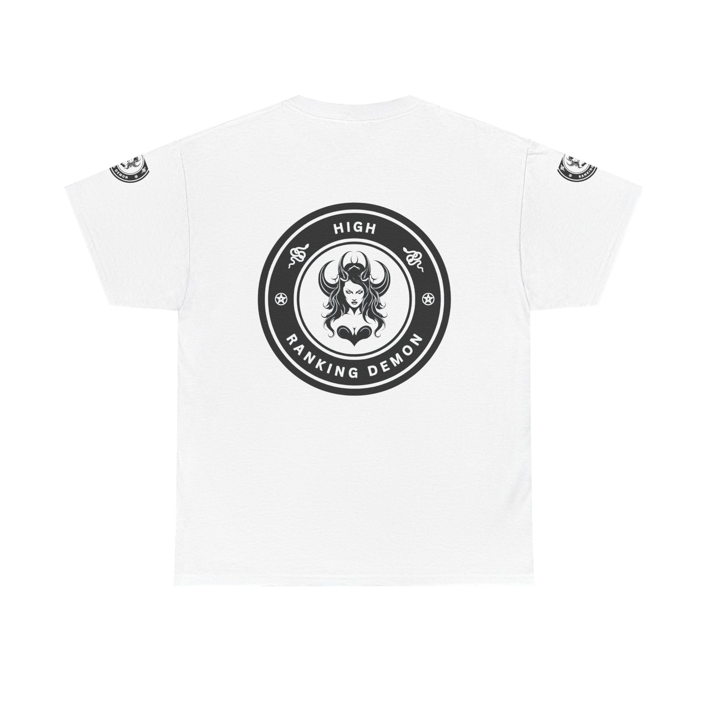 Multi Logo High Ranking Demon Tshirt