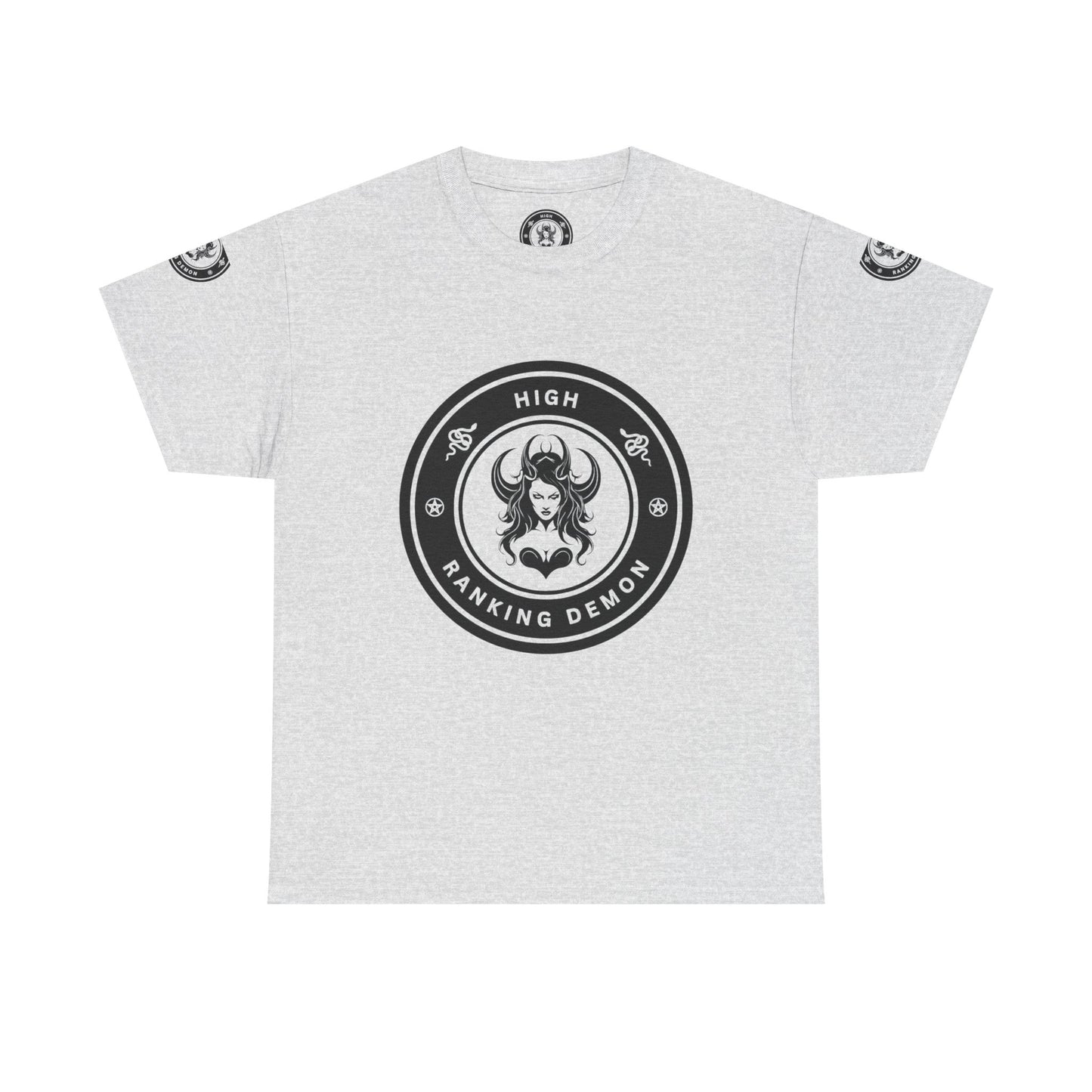 Multi Logo High Ranking Demon Tshirt