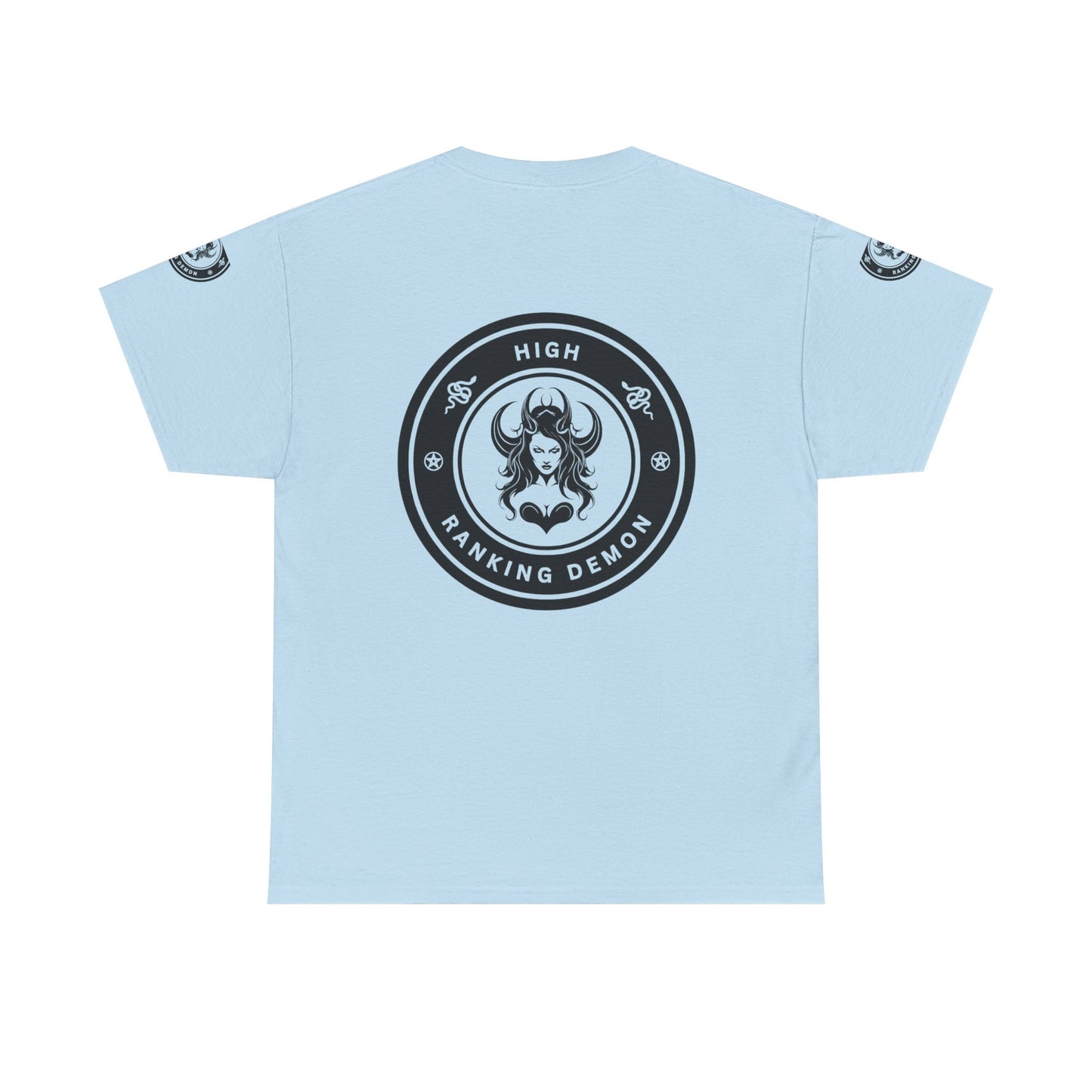 Multi Logo High Ranking Demon Tshirt