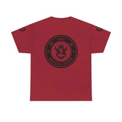 Multi Logo High Ranking Demon Tshirt
