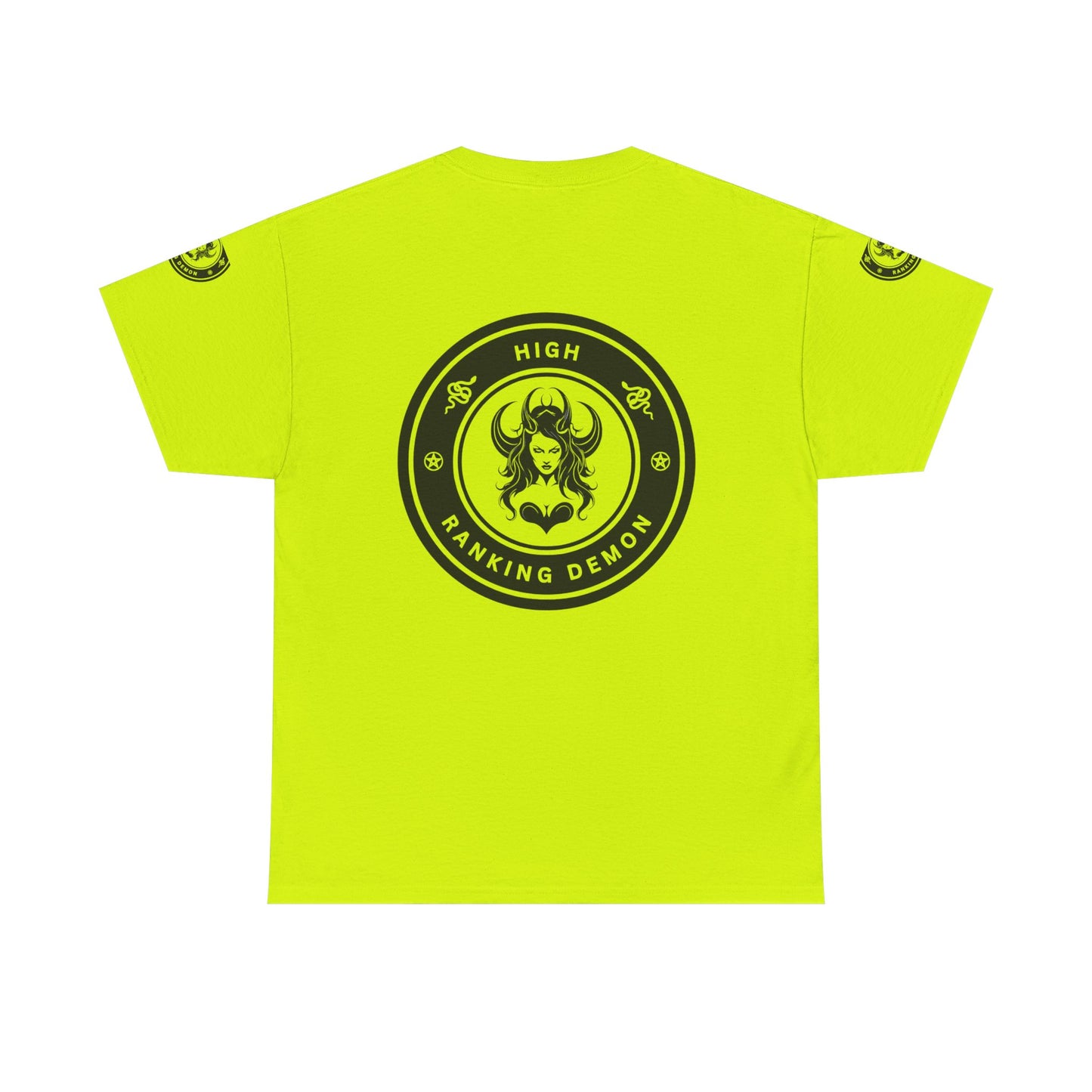 Multi Logo High Ranking Demon Tshirt