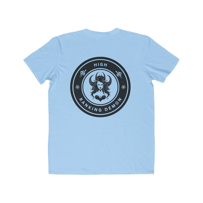 Men's High Ranking Demon Design, Casual Wear, Unique Gift for Geek Culture, Trendy Outfit, Statement Shirt