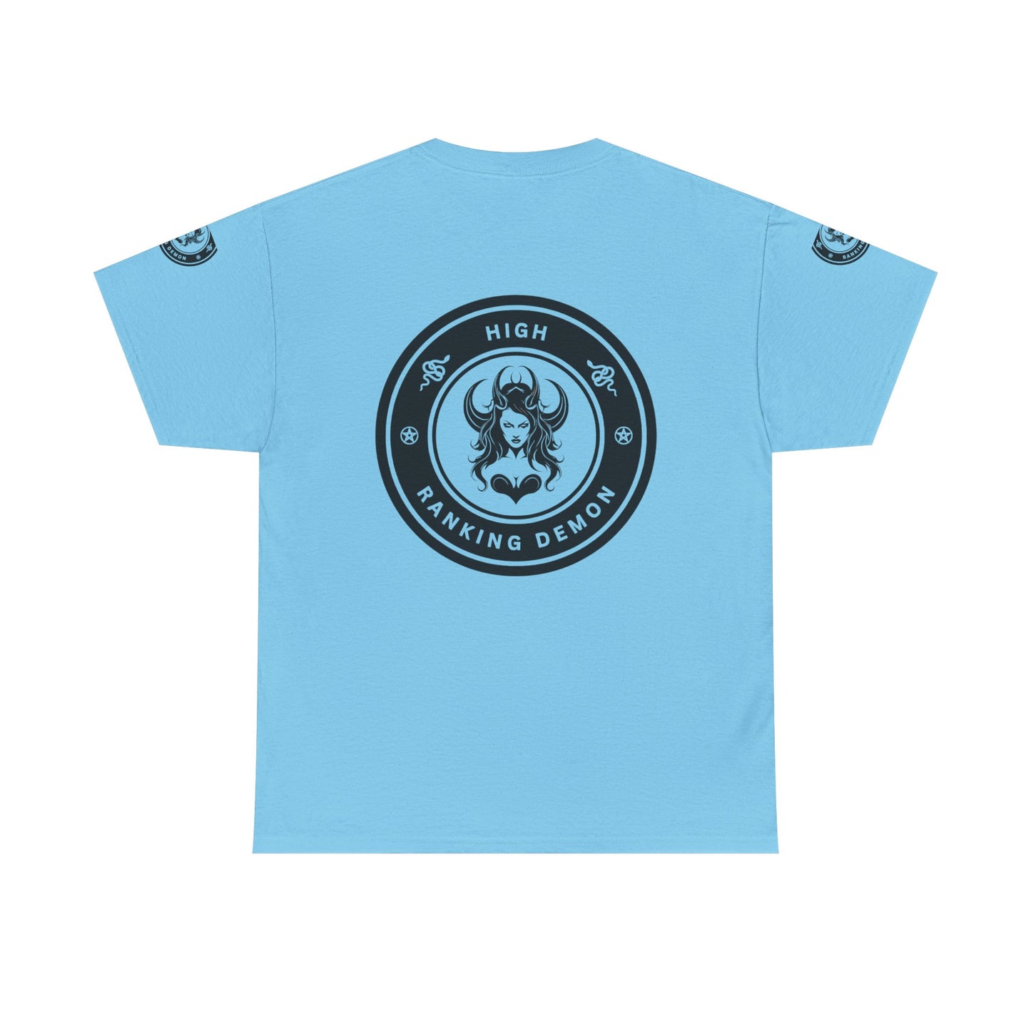 Multi Logo High Ranking Demon Tshirt