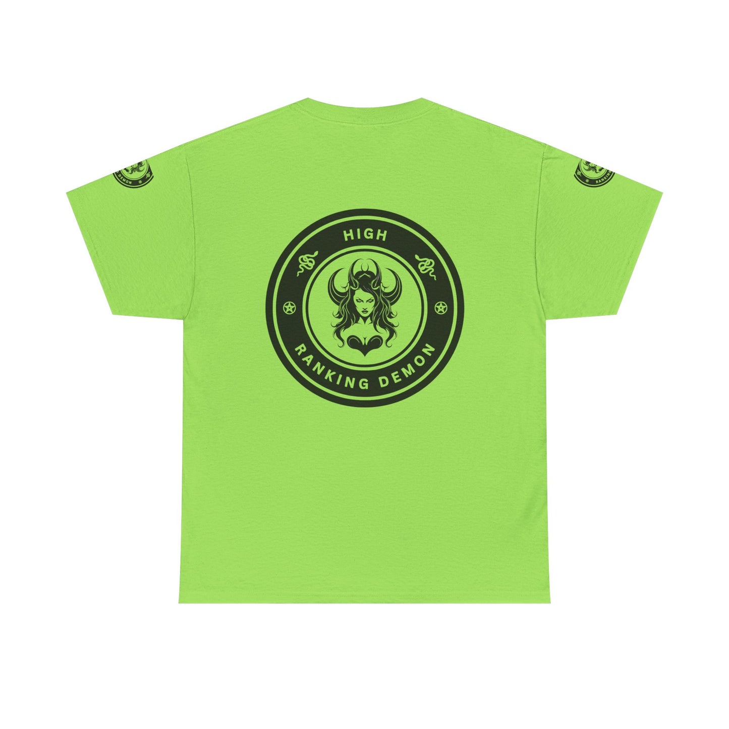 Multi Logo High Ranking Demon Tshirt