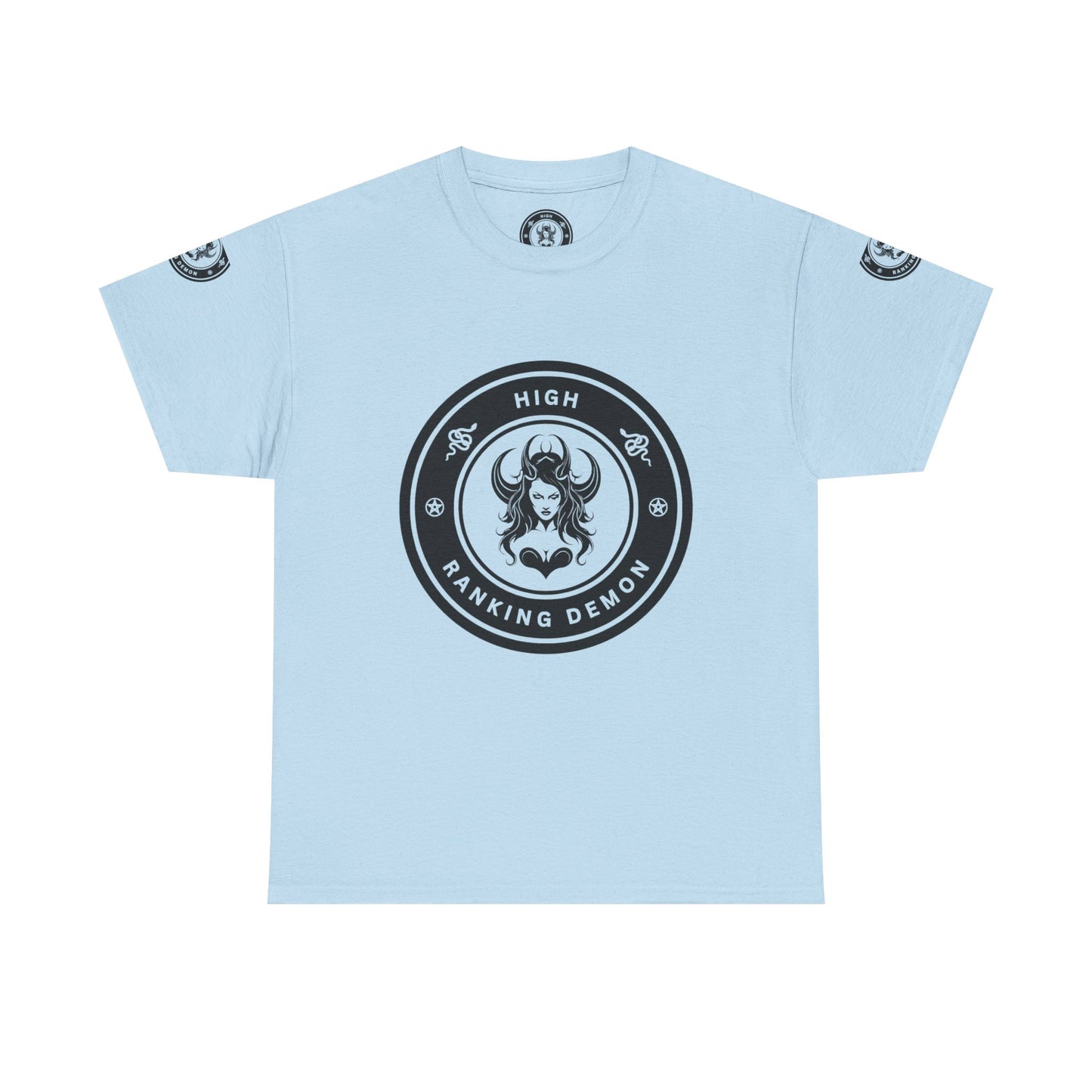 Multi Logo High Ranking Demon Tshirt