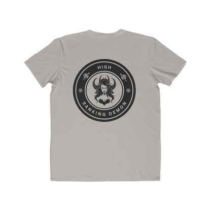Men's High Ranking Demon Design, Casual Wear, Unique Gift for Geek Culture, Trendy Outfit, Statement Shirt